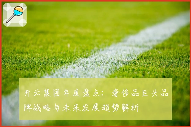 开云集团年度盘点:奢侈品巨头品牌战略与未来发展趋势解析